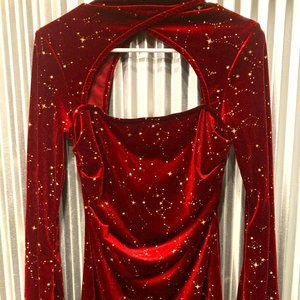 Velvety Cider Constellation dress- LINK in description